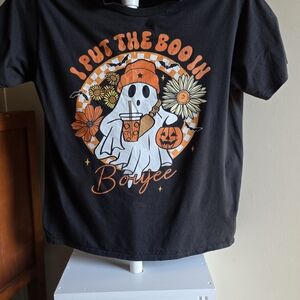 Black Halloween Graphic T-Shirt